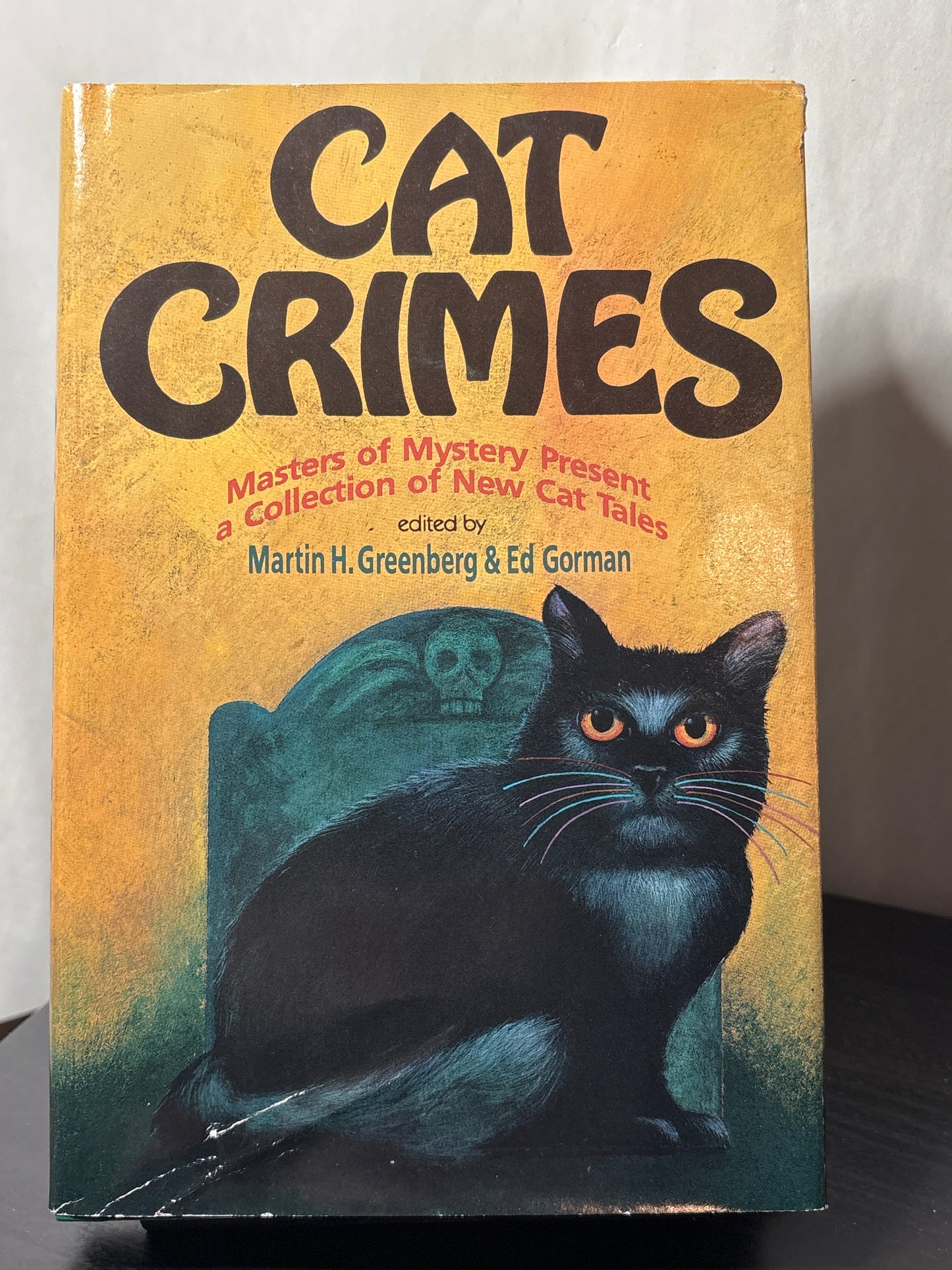 Cat Crimes edited by Martin H Greenberg, Ed Gorman | Vintage Cat Mystery Anthologies