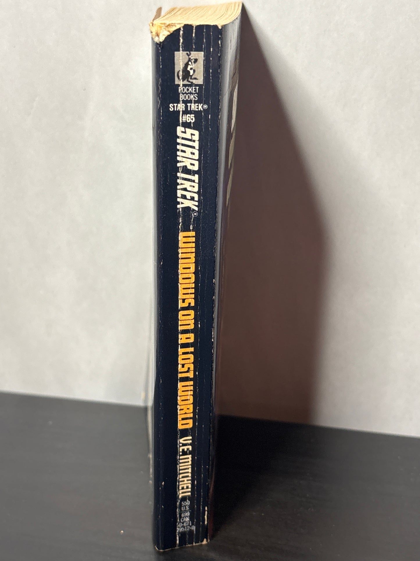 Windows on a Lost World by V.E. Mitchell (Star Trek: The Original Series #65) | Vintage Sci-Fi