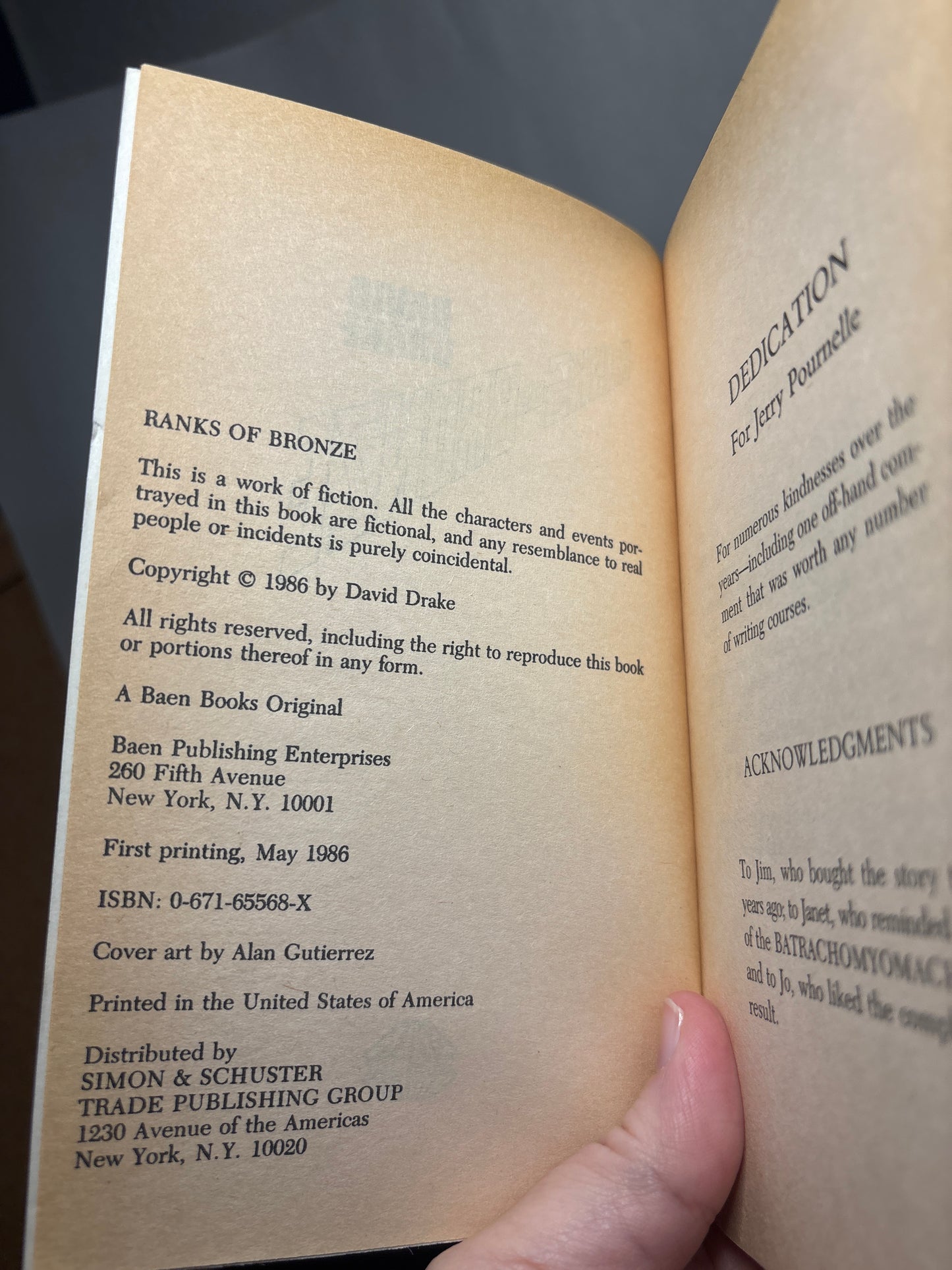 Ranks of Bronze by David Drake (Earth Legions #1) | Vintage Science Fiction