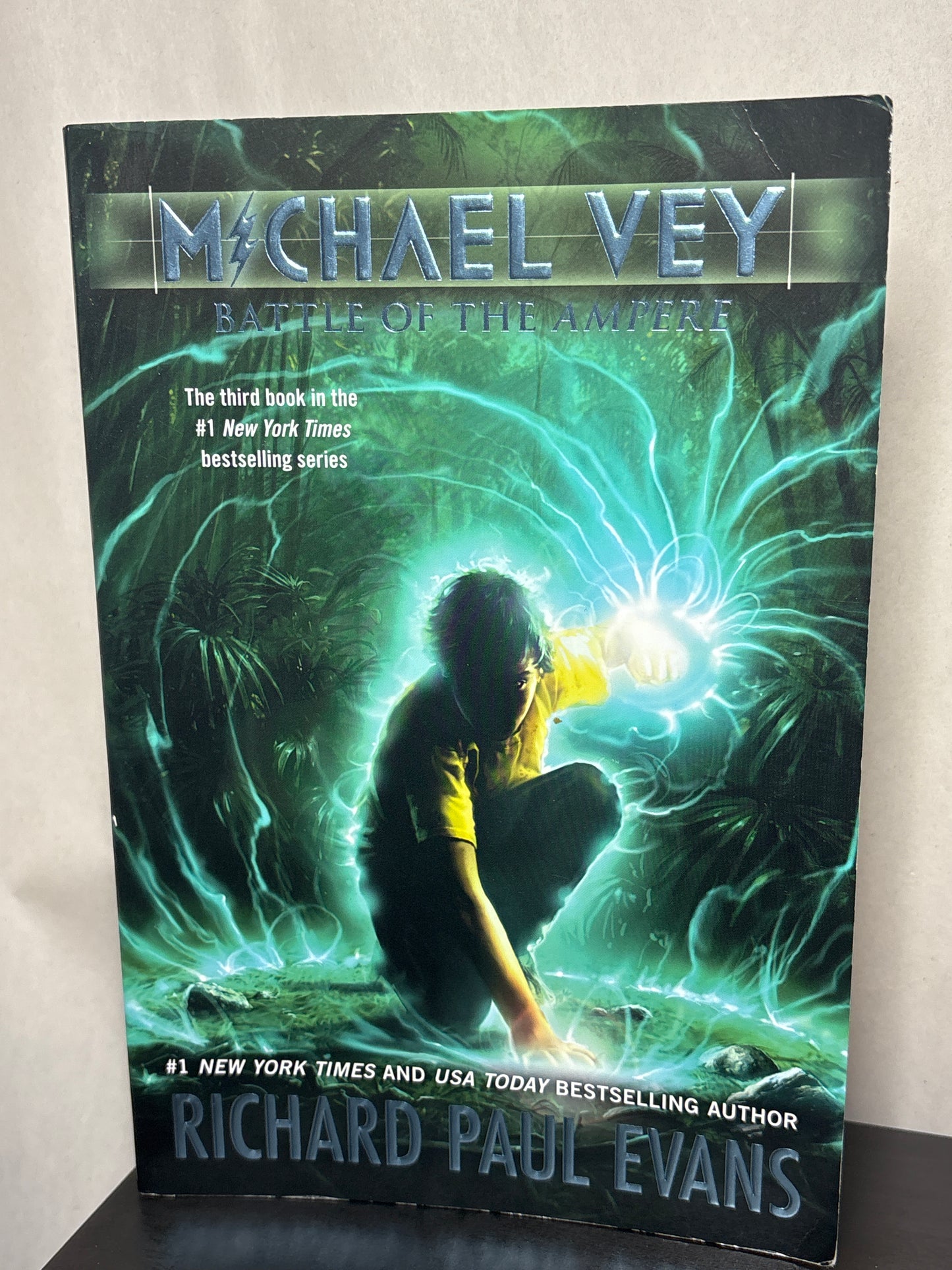 Battle of the Ampere by Richard Paul Evans (Michael Vey #3)  | Young Adult Science Fiction