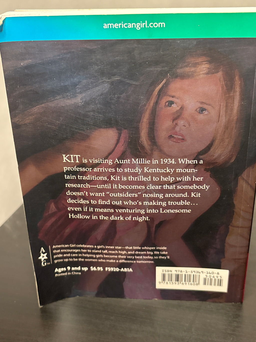 Midnight in Lonesome Hollow: A Kit Mystery by Kathleen Ernst (American Girl Mysteries)