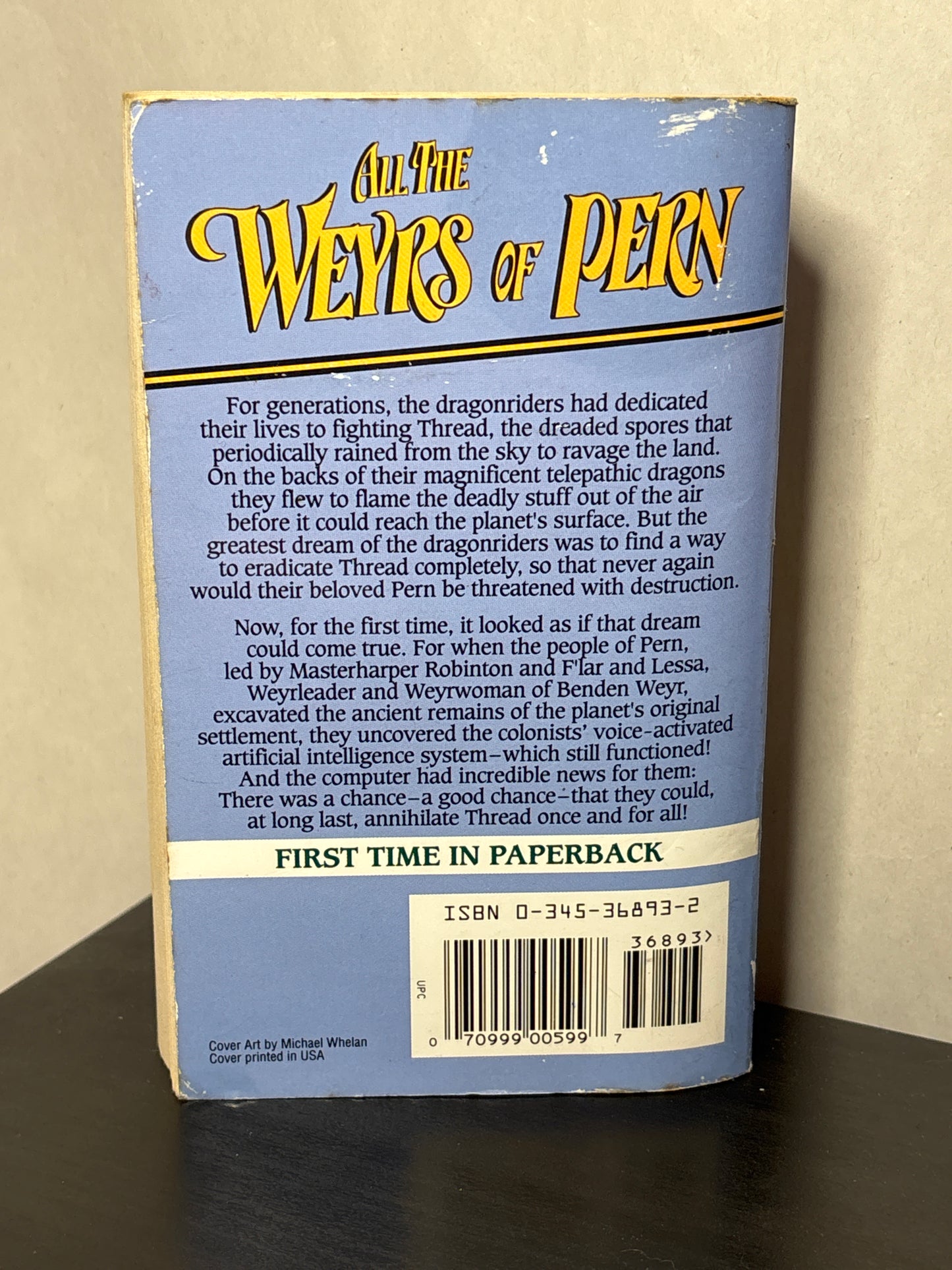 All the Weyrs of Pern by Anne McCaffrey | Classic Epic Fantasy