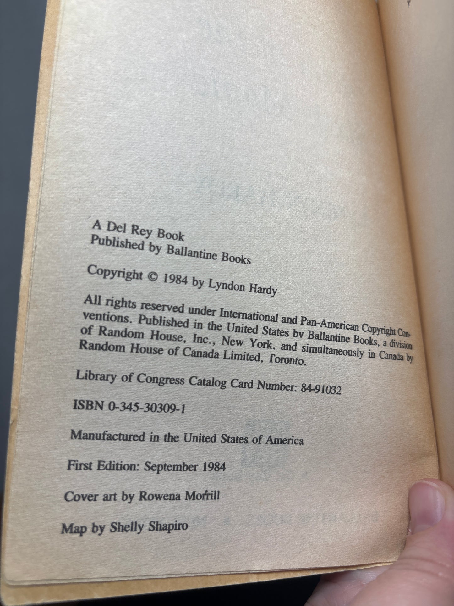 Secret of the Sixth Magic by Lyndon Hardy (Magic by the Numbers #2) | Vintage Fantasy
