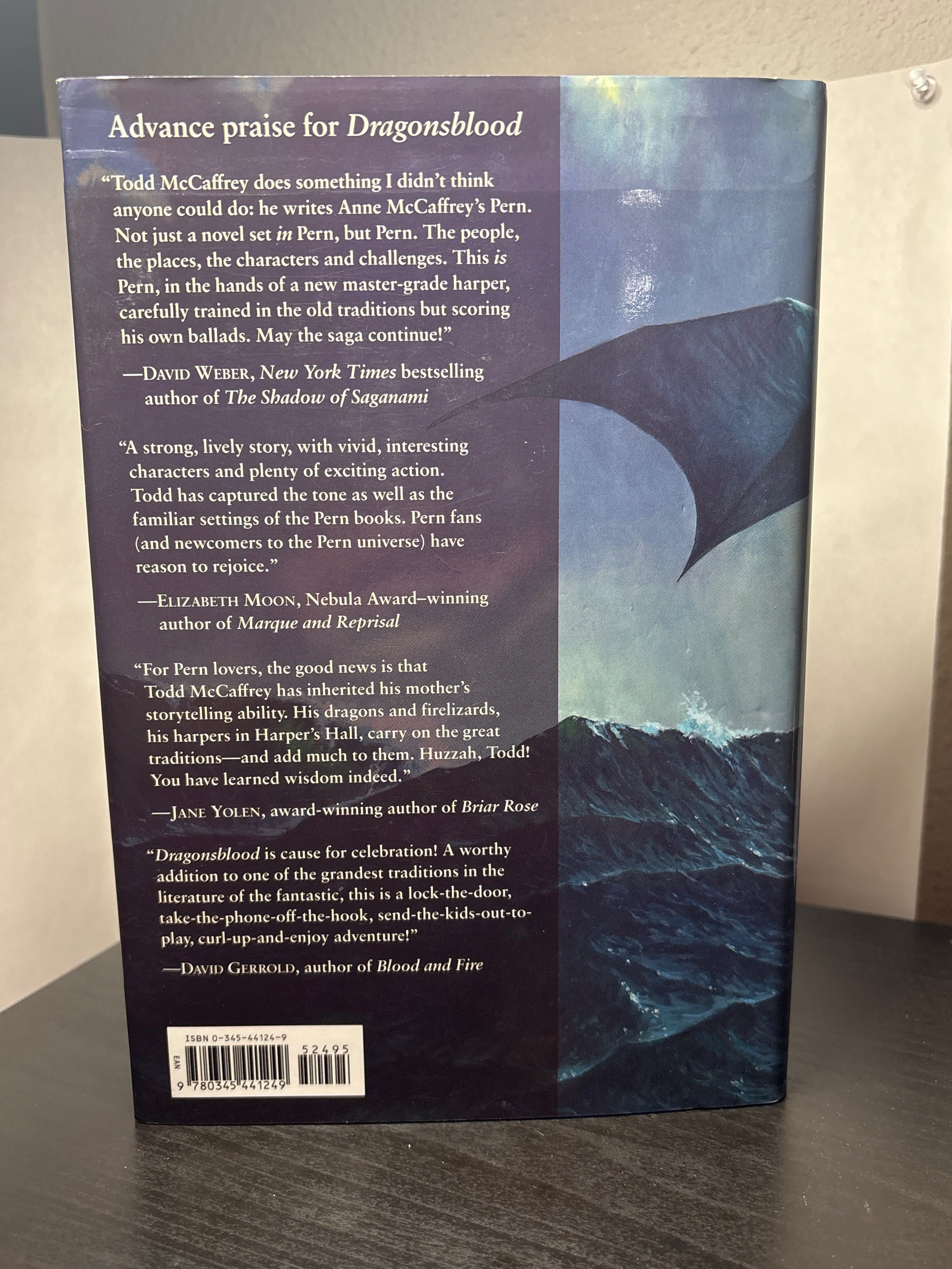 Dragonsblood by Todd McCaffrey (Pern #17)