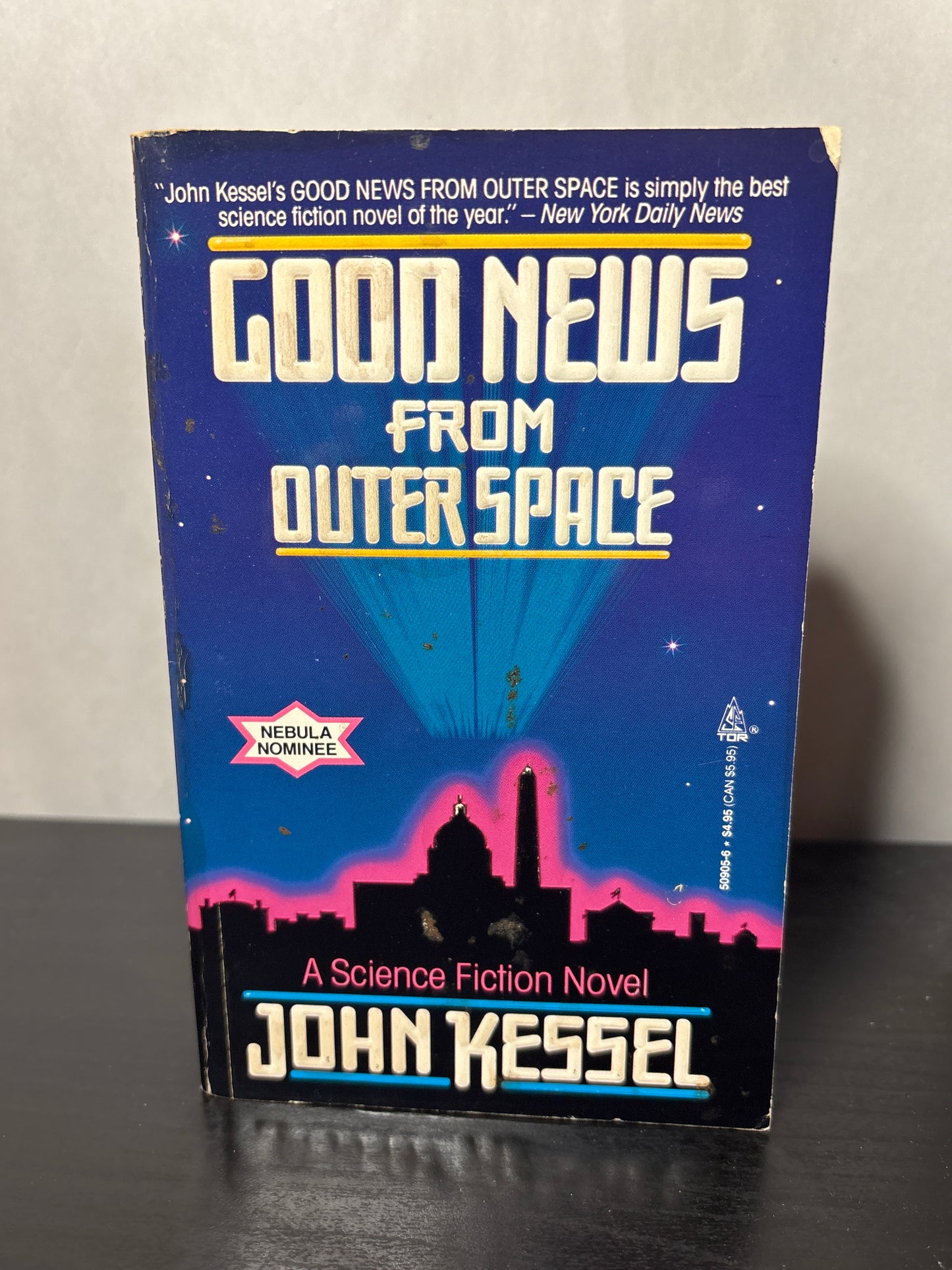 Good News from Outer Space by John Kessel | Nebula Nominee | Vintage Sci-Fi
