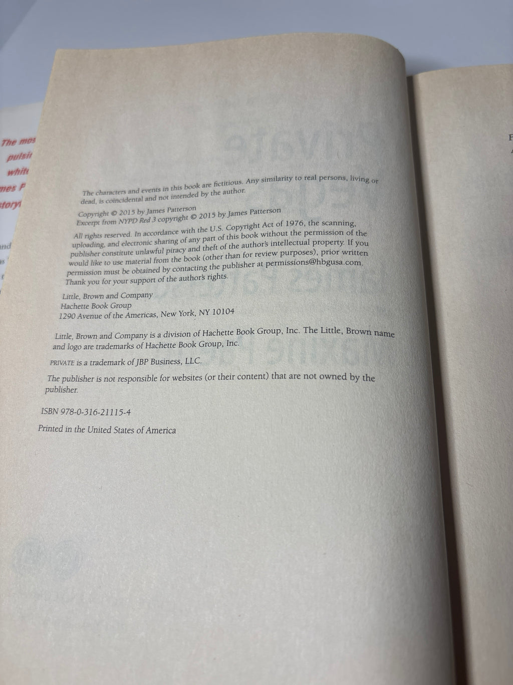 Private Vegas by James Patterson (Private #9)