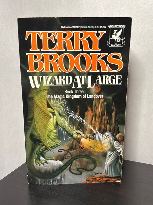 Wizard at Large by Terry Brooks (Magic Kingdom of Landover #3) | Classic Epic Fantasy