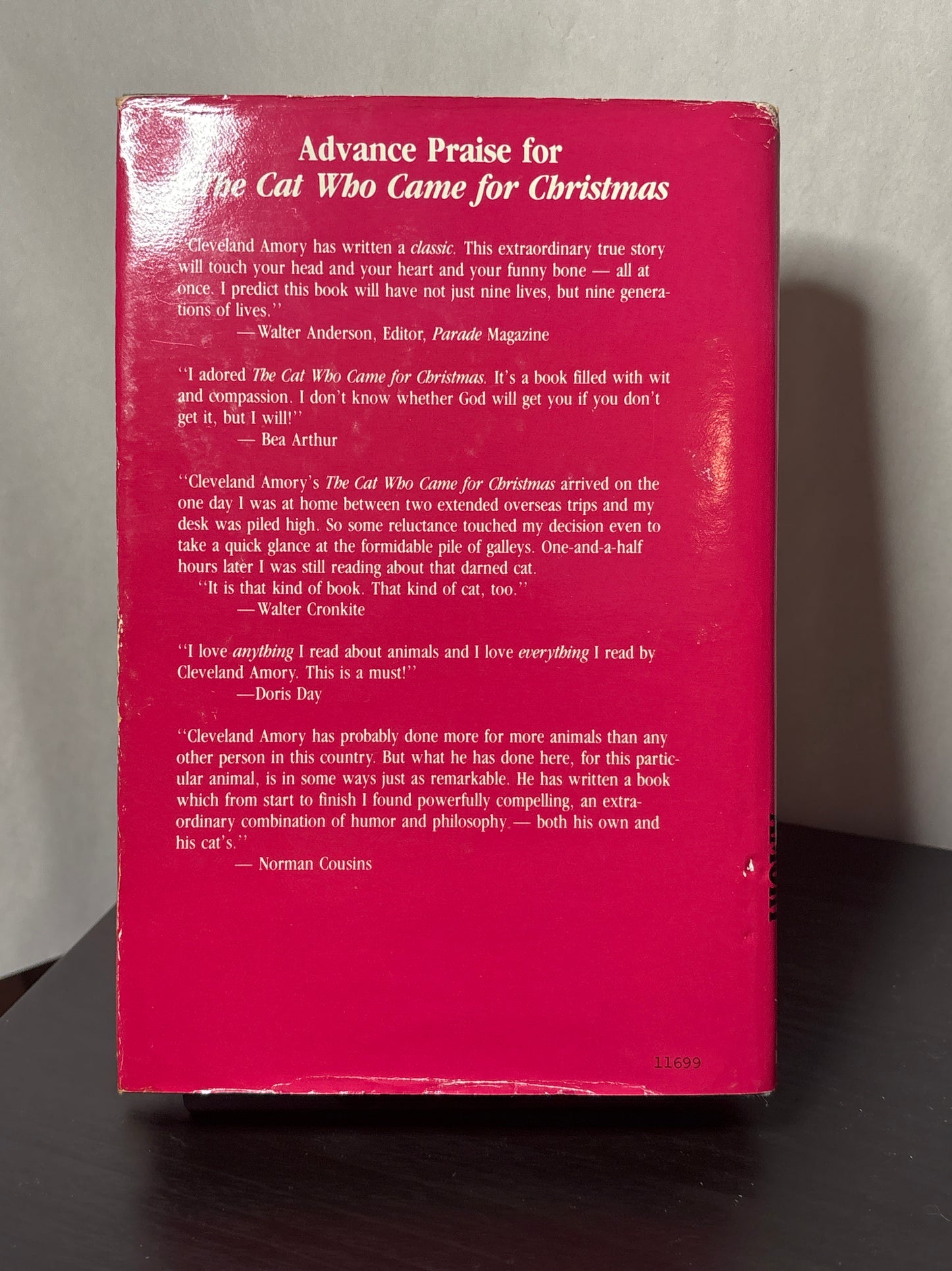The Cat Who Came For Christmas by Cleveland Amory | Nonfiction Cat Memoir