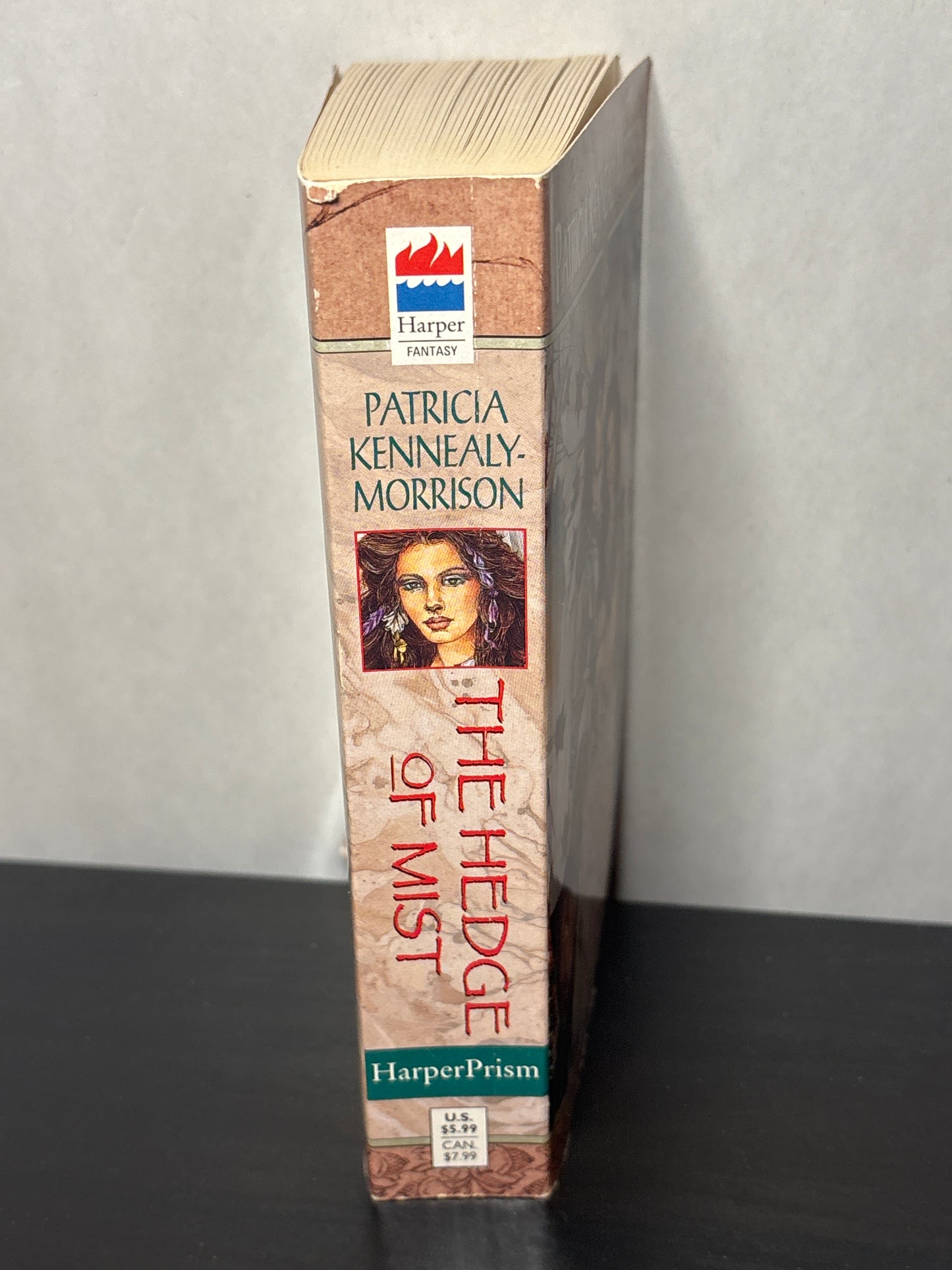 The Hedge of Mist by Patricia Kennealy-Morrison (The Tales of Arthur #3)  |  Classic Fantasy
