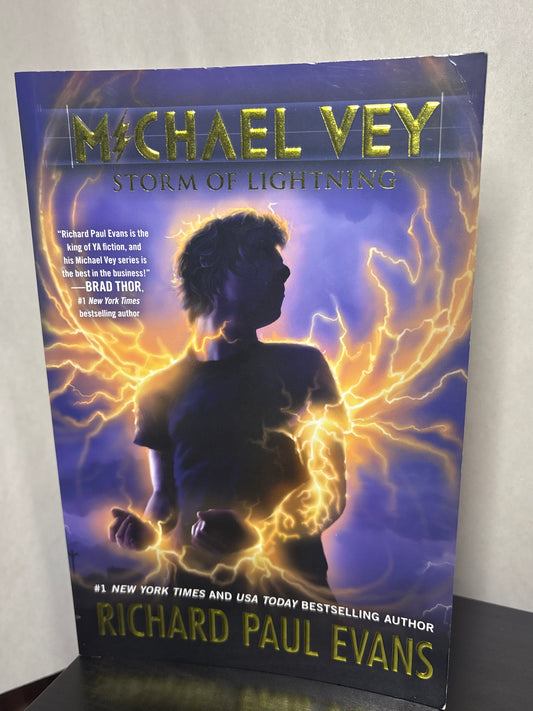 Storm of Lightning by Richard Paul Evans (Michael Vey #5) (Young Adult)