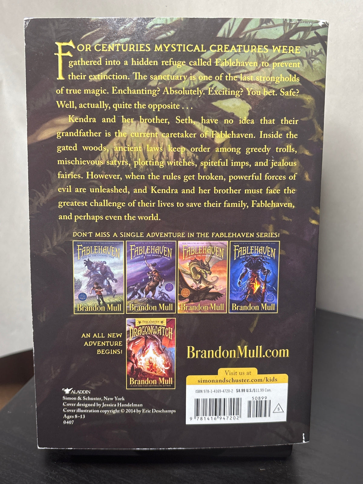 Fablehaven by Brandon Mull (Fablehaven #1) | YA Fantasy