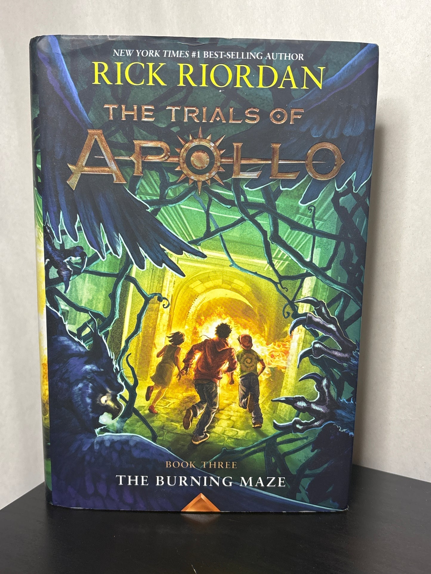 The Burning Maze by Rick Riordan (The Trials of Apollo #3)