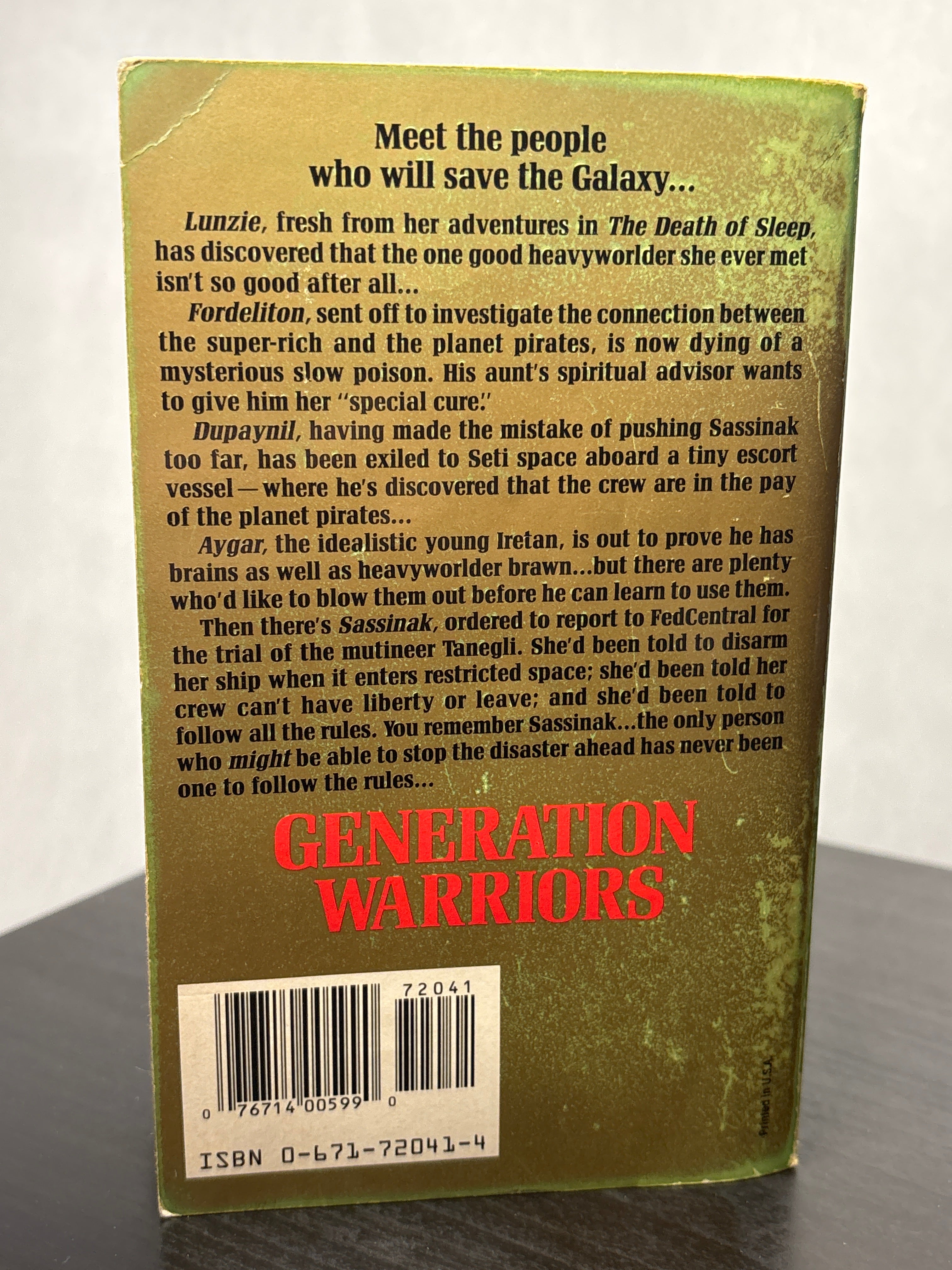 Generation Warriors by Anne McCaffrey, Elizabeth Moon (Planet Pirates #3)