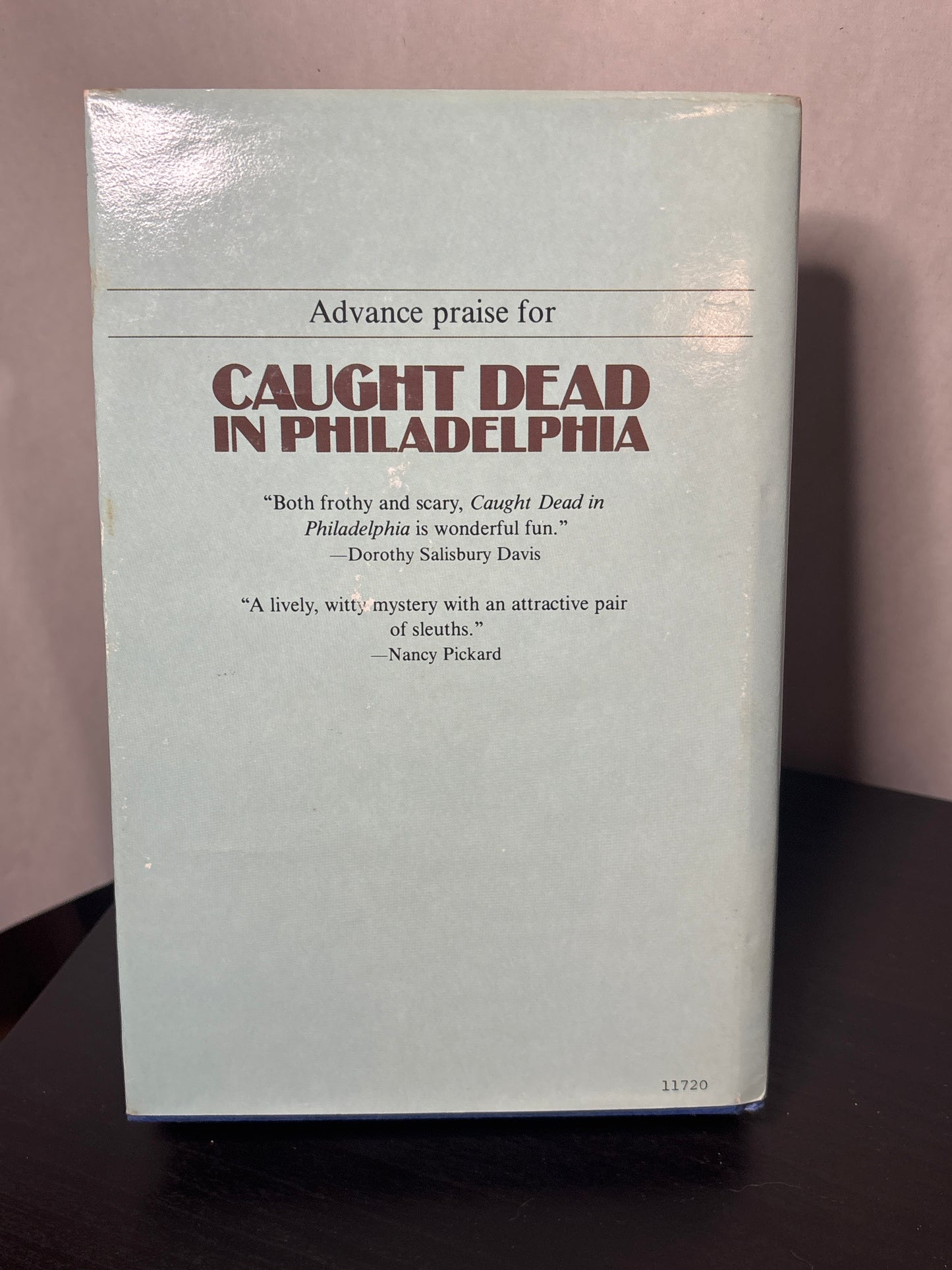 Caught Dead in Philadelphia by Gillian Roberts (Amanda Pepper #1) | Vintage Mystery BCE