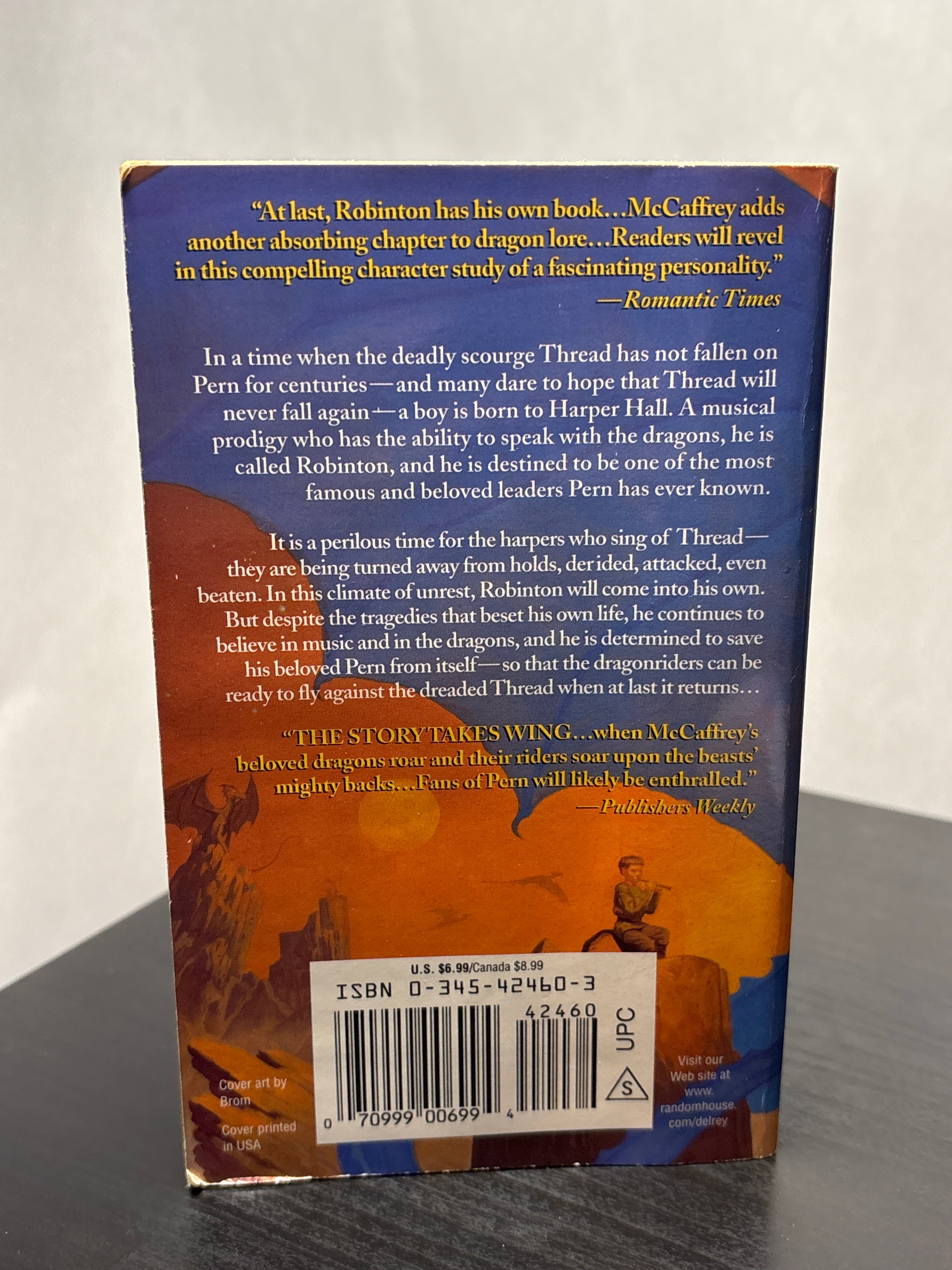 The Masterharper of Pern by Anne McCaffrey