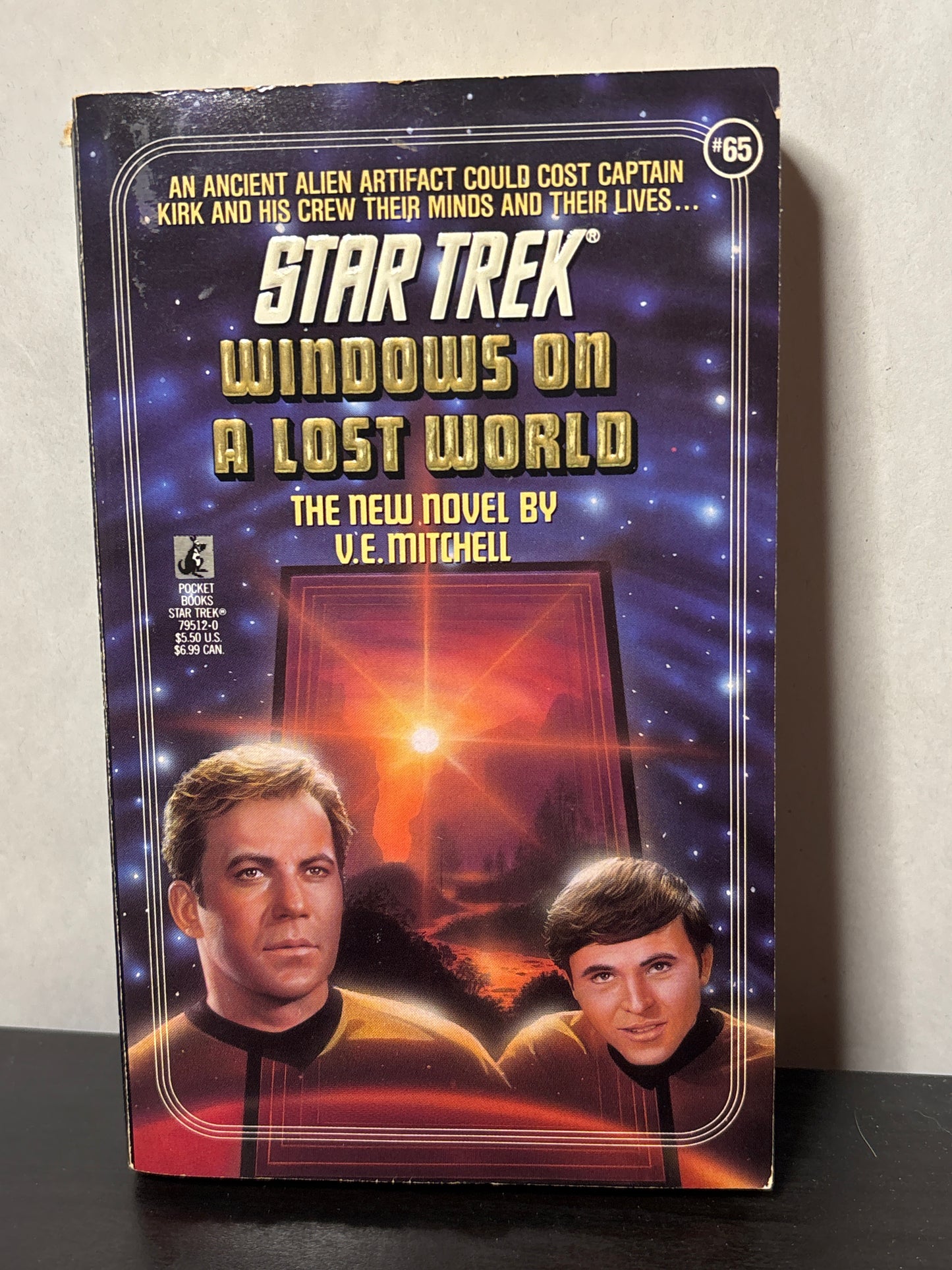 Windows on a Lost World by V.E. Mitchell (Star Trek: The Original Series #65) | Vintage Sci-Fi
