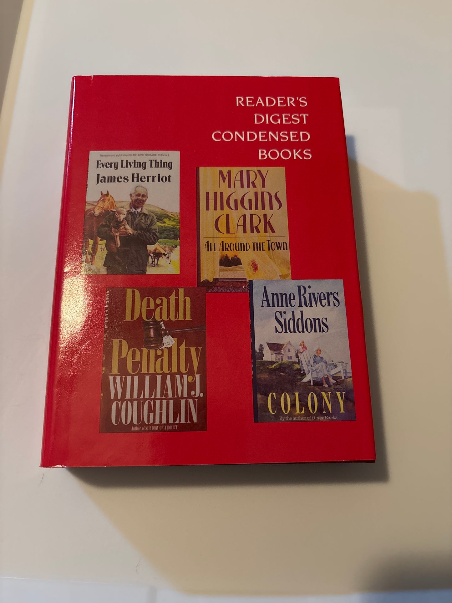 Reader's Digest Condensed Books Volume 1 - 1993 (4 books)