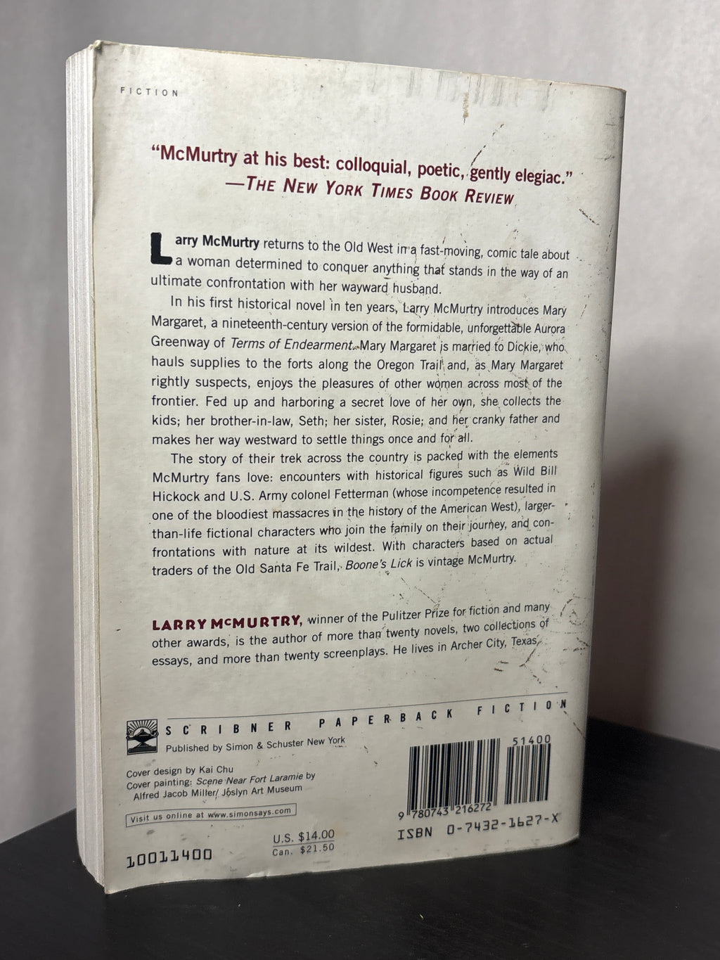 Boone's Lick by Larry McMurtry