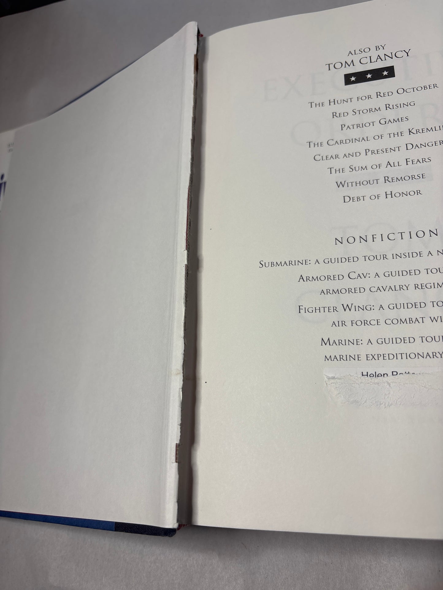 Executive Order by Tom Clancy (Jack Ryan Universe #9)