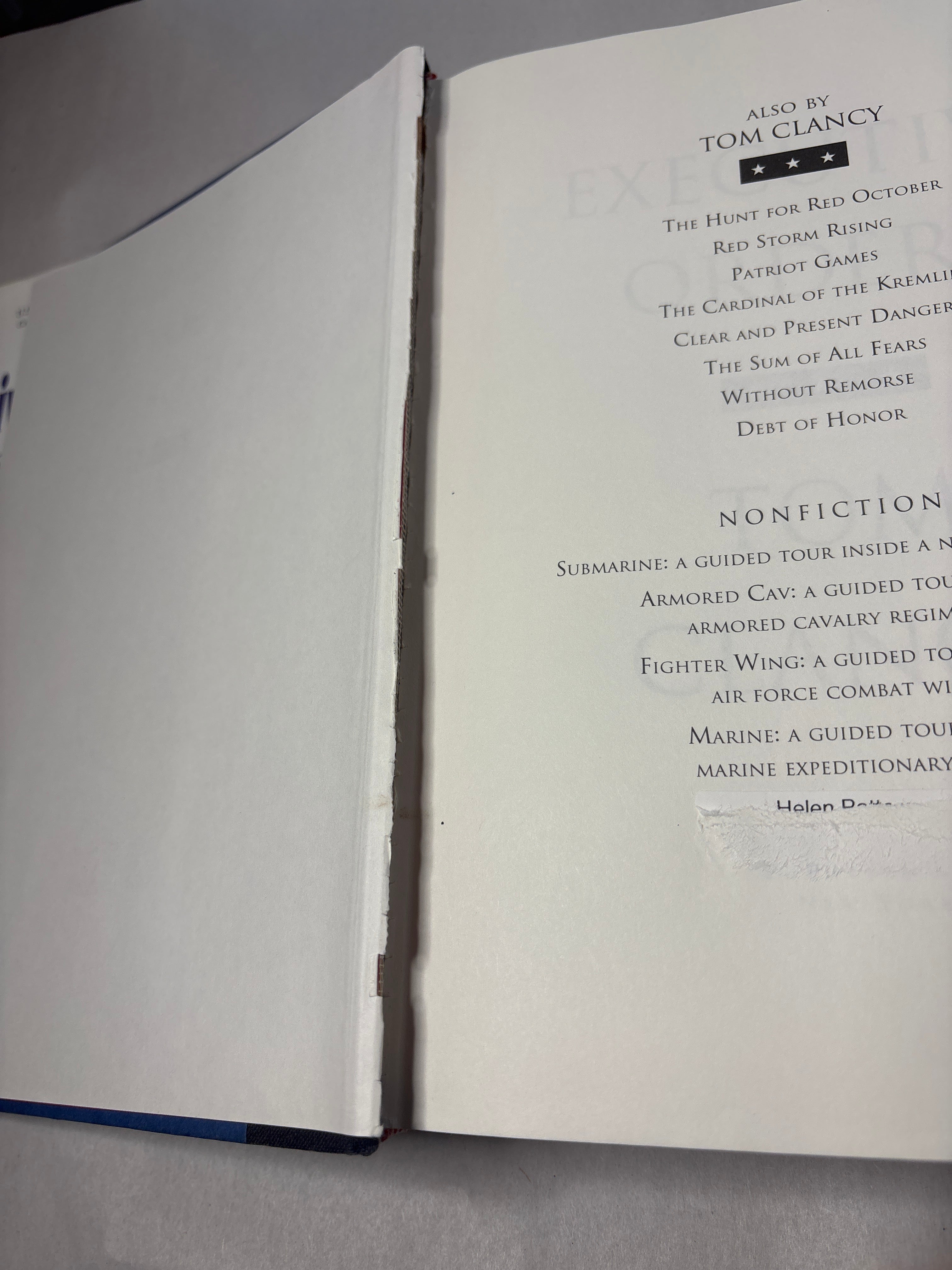 Executive Order by Tom Clancy (Jack Ryan Universe #9)