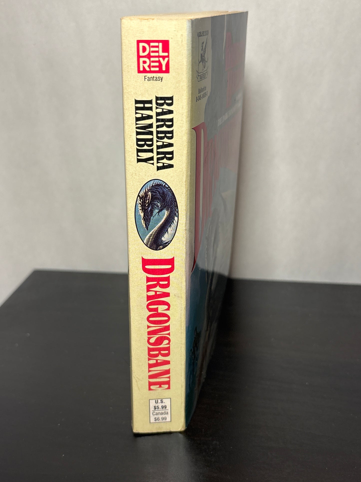 Dragonsbane by Barbara Hambley (Winterlands #1) |  Vintage Epic Fantasy