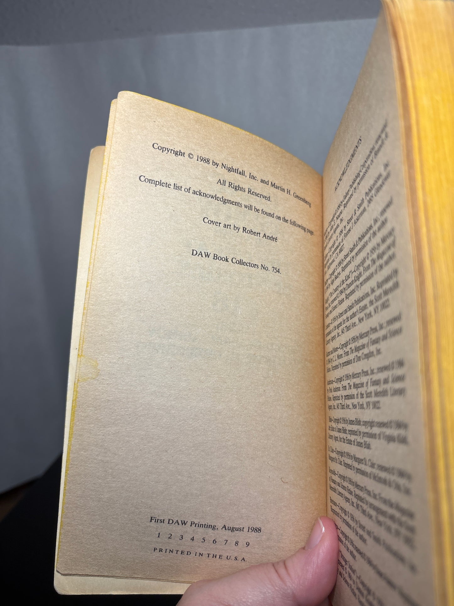 Isaac Asimov Presents the Great SF Stories 19: 1956 edited by Isaac Asimov and Martin H. Greenberg | Vintage Science Fictionn