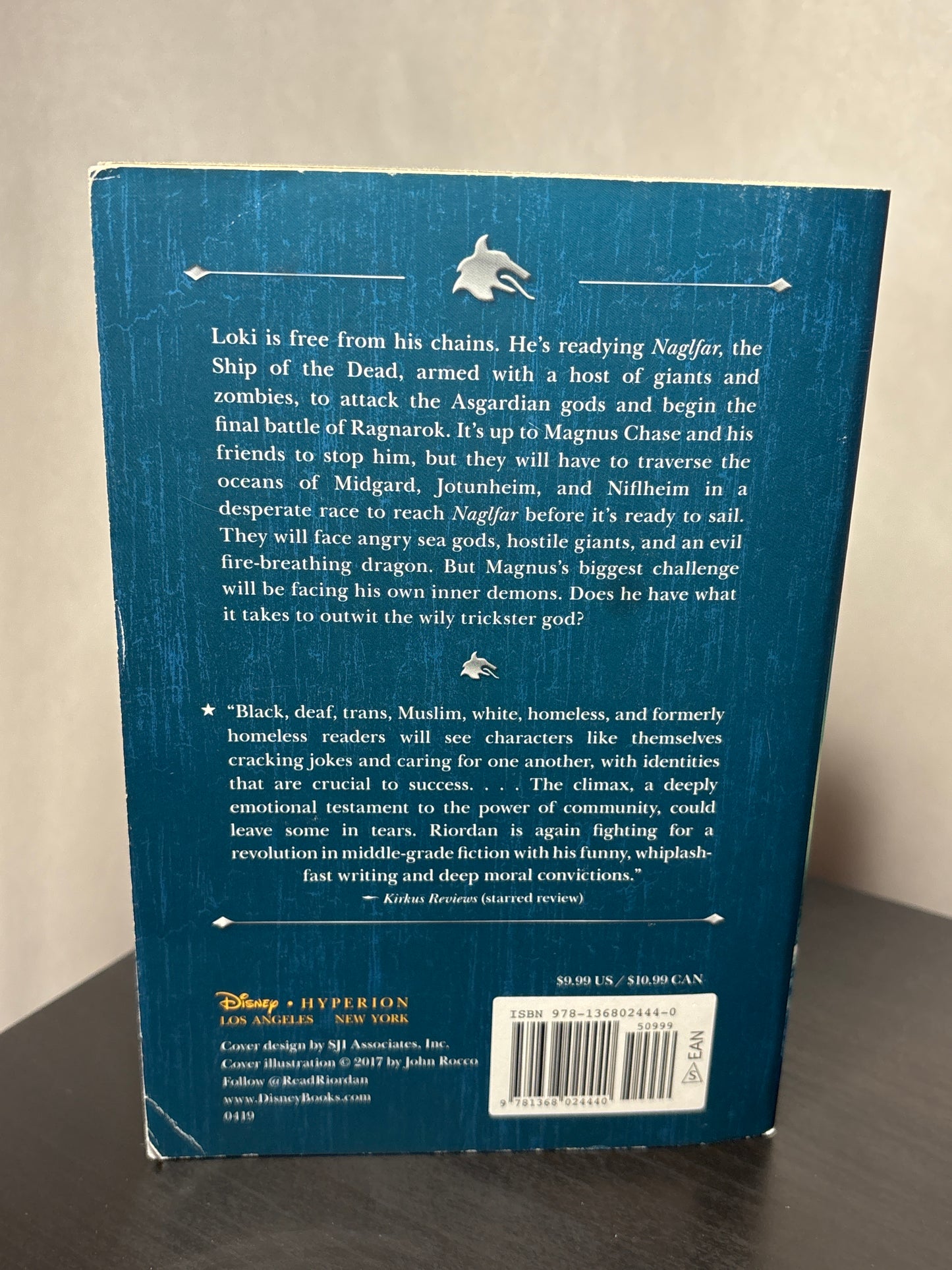 The Ship of the Dead by Rick Riordan (Magnus Chase and The Gods of Asgard #3) | Young Adult Fantasy