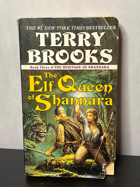 The Elf Queen of Shannara by Terry Brooks (Heritage of Shannara #3) | Vintage Fantasy