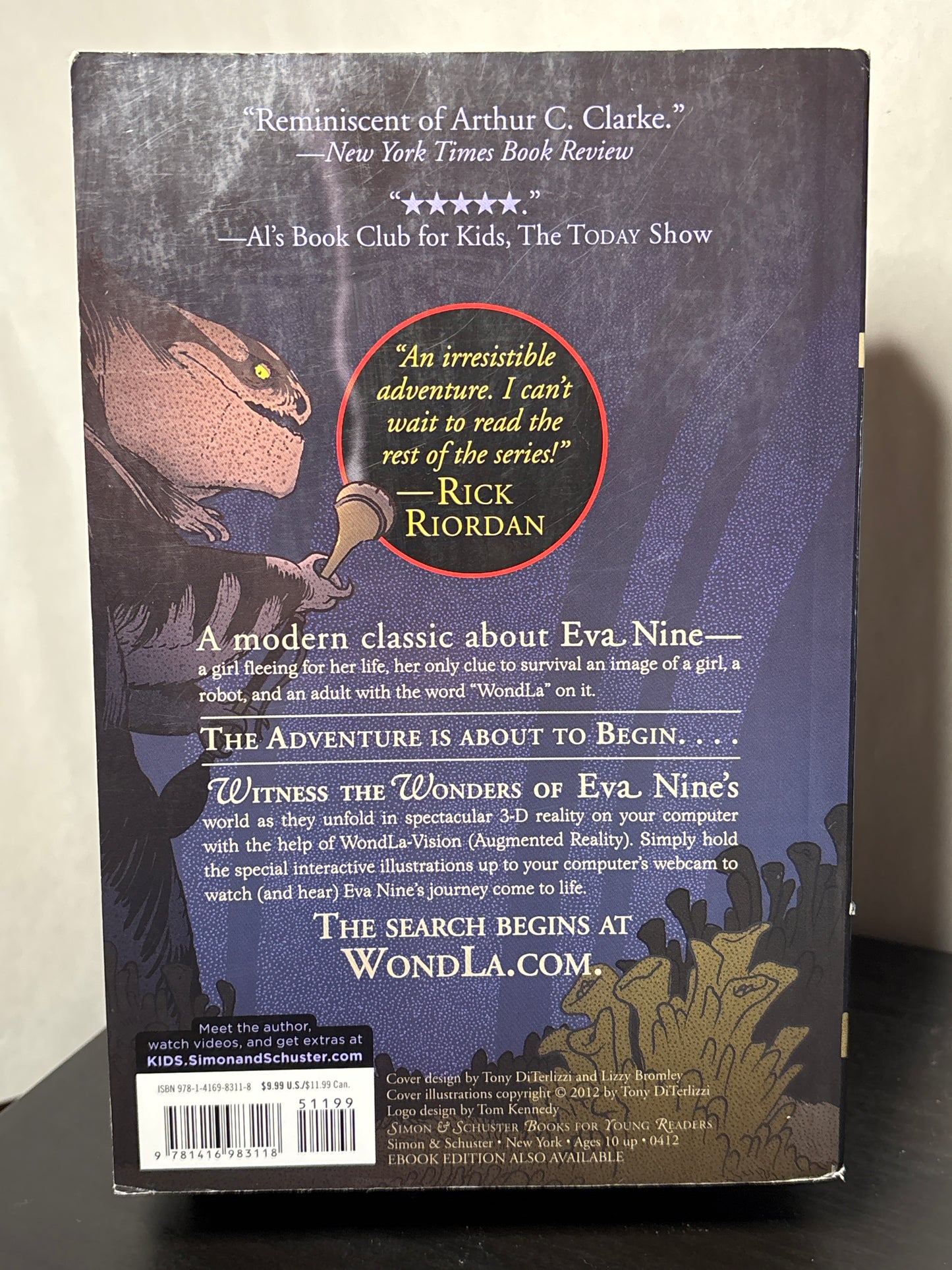 The Search for WondLa by Tony DiTerlizzi (The Search for WondLa #1) | Young Adult Fantasy