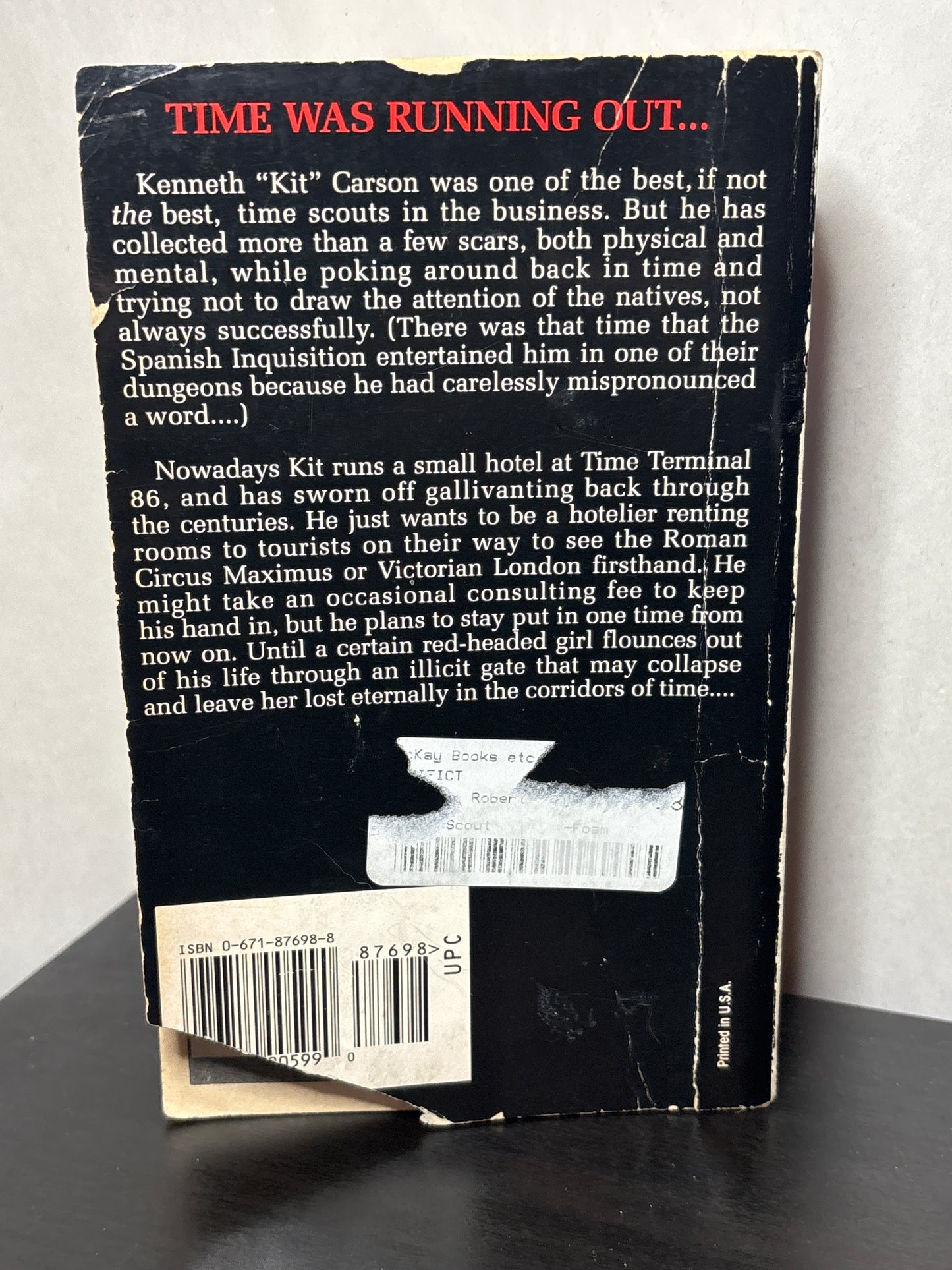 Time Scout by Robert Lynn Asprin, Linda Evans (Time Scout #1) | Classic Science Fiction