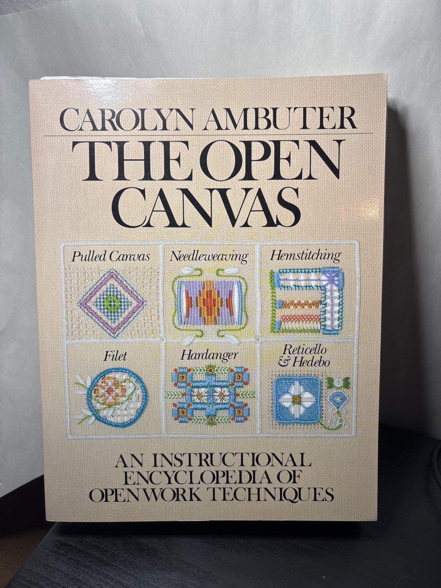 The Open Canvas: An Instructional Encyclopedia of Openwork Techniques by Carolyn Ambuter | Sewing