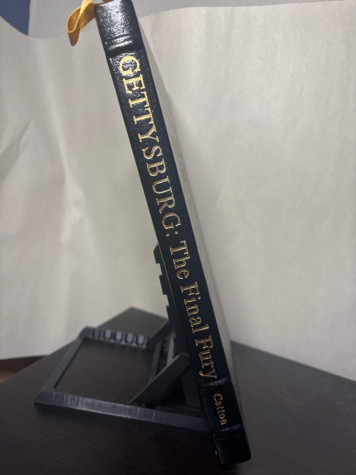 Gettysburg: The Final Fury by Bruce Catton | Leatherbound Easton Press Edition