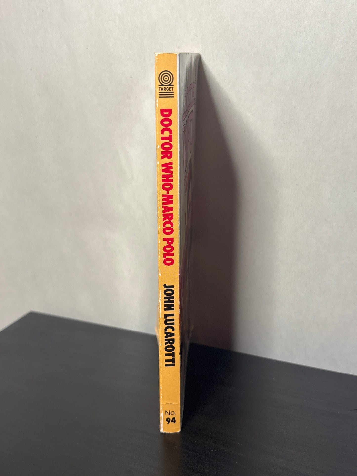 Doctor Who: Marco Polo (Doctor Who Target Books #94) by John Lucarotti | Vintage Sci-Fi
