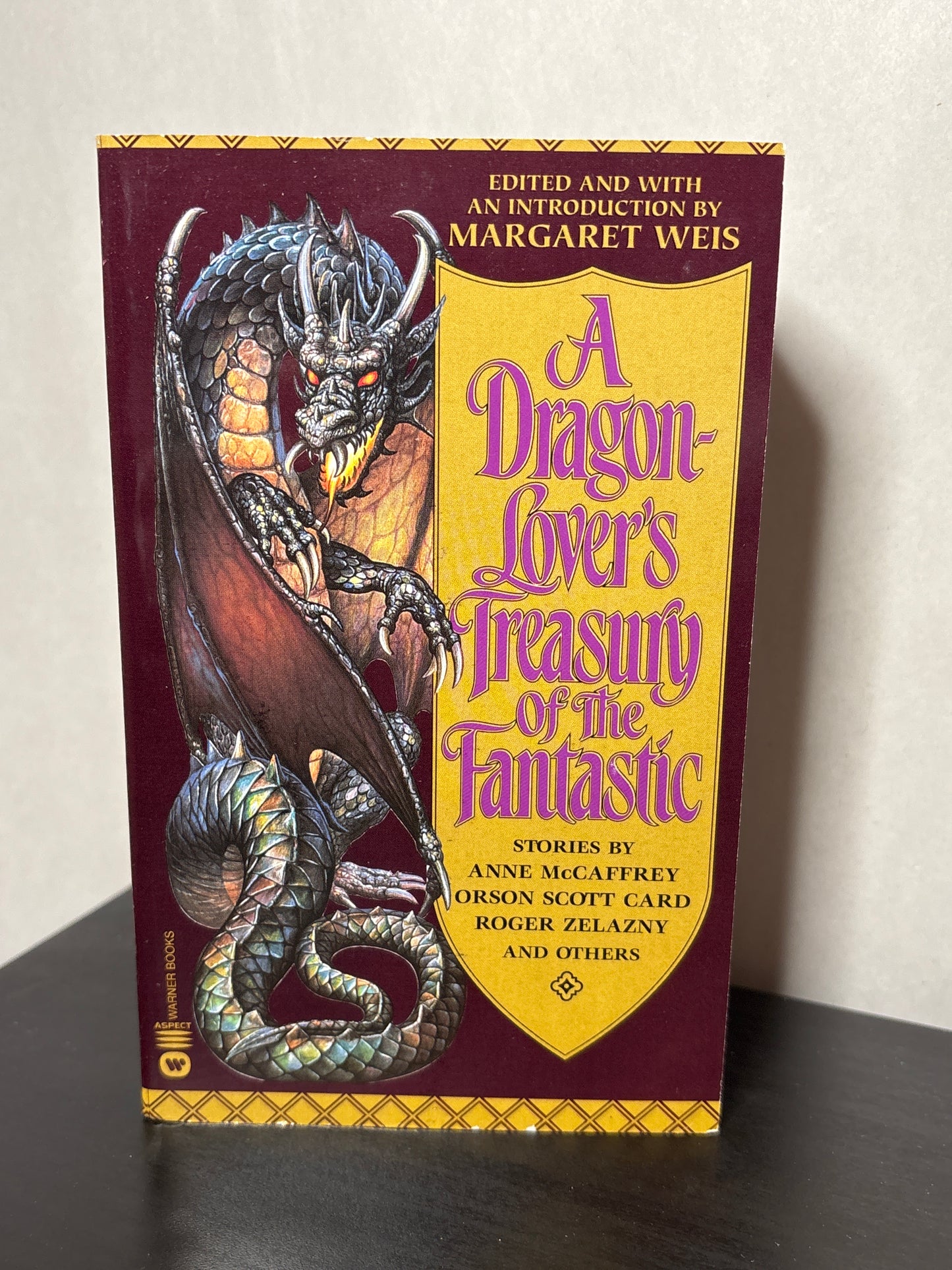 A Dragon-Lover's Treasury of the Fantastic edited by Margaret Weis | Vintage Fantasy Novella Collection