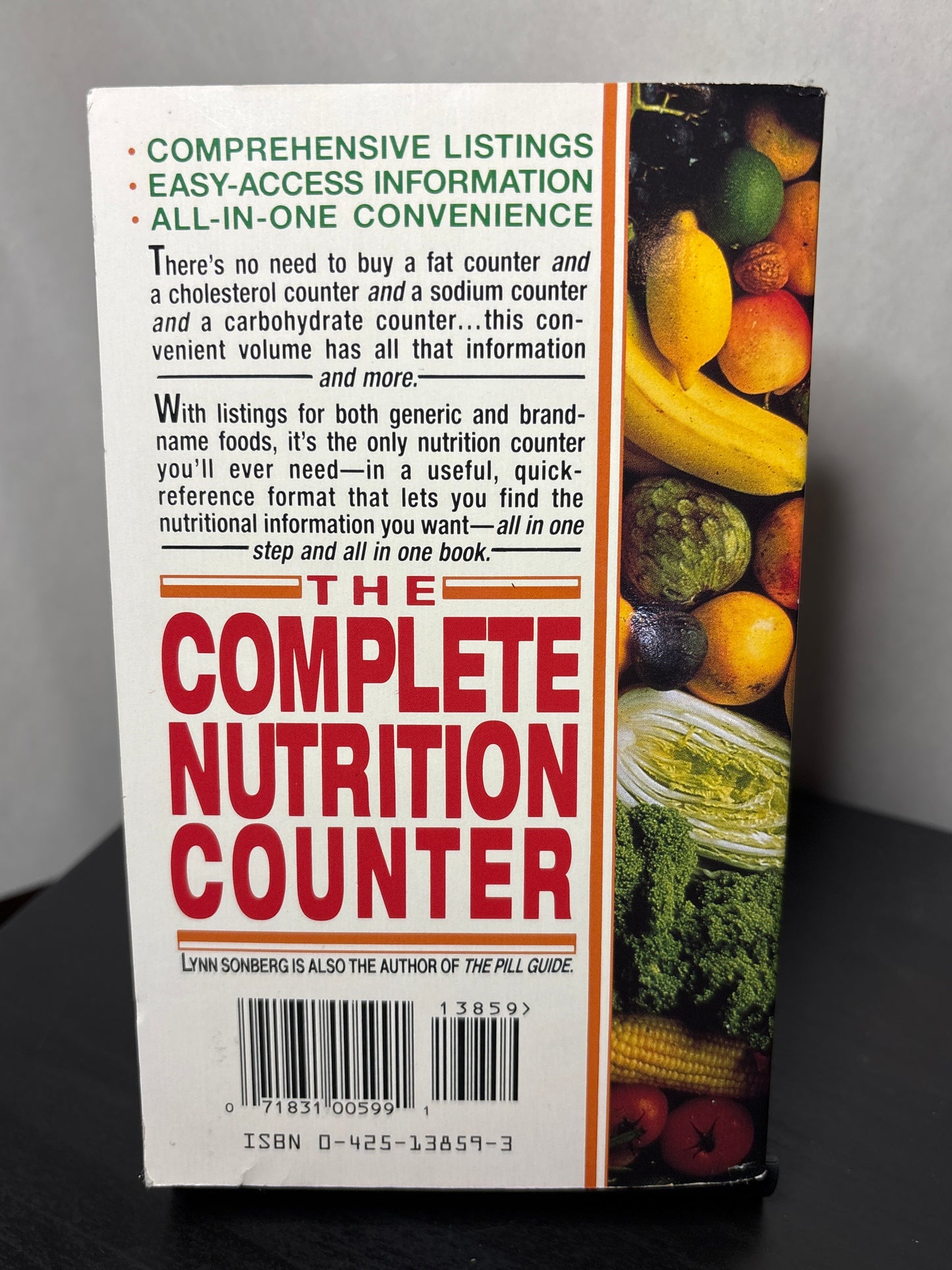 The Complete Nutrition Counter by Lynn Sonberg | Nutrition
