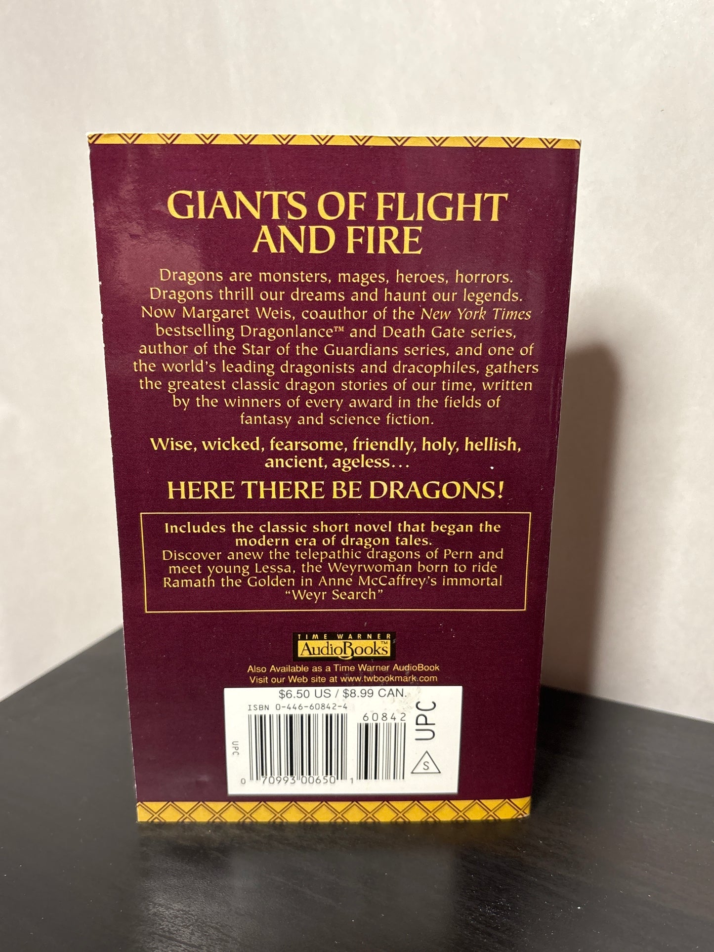 A Dragon-Lover's Treasury of the Fantastic edited by Margaret Weis | Vintage Fantasy Novella Collection