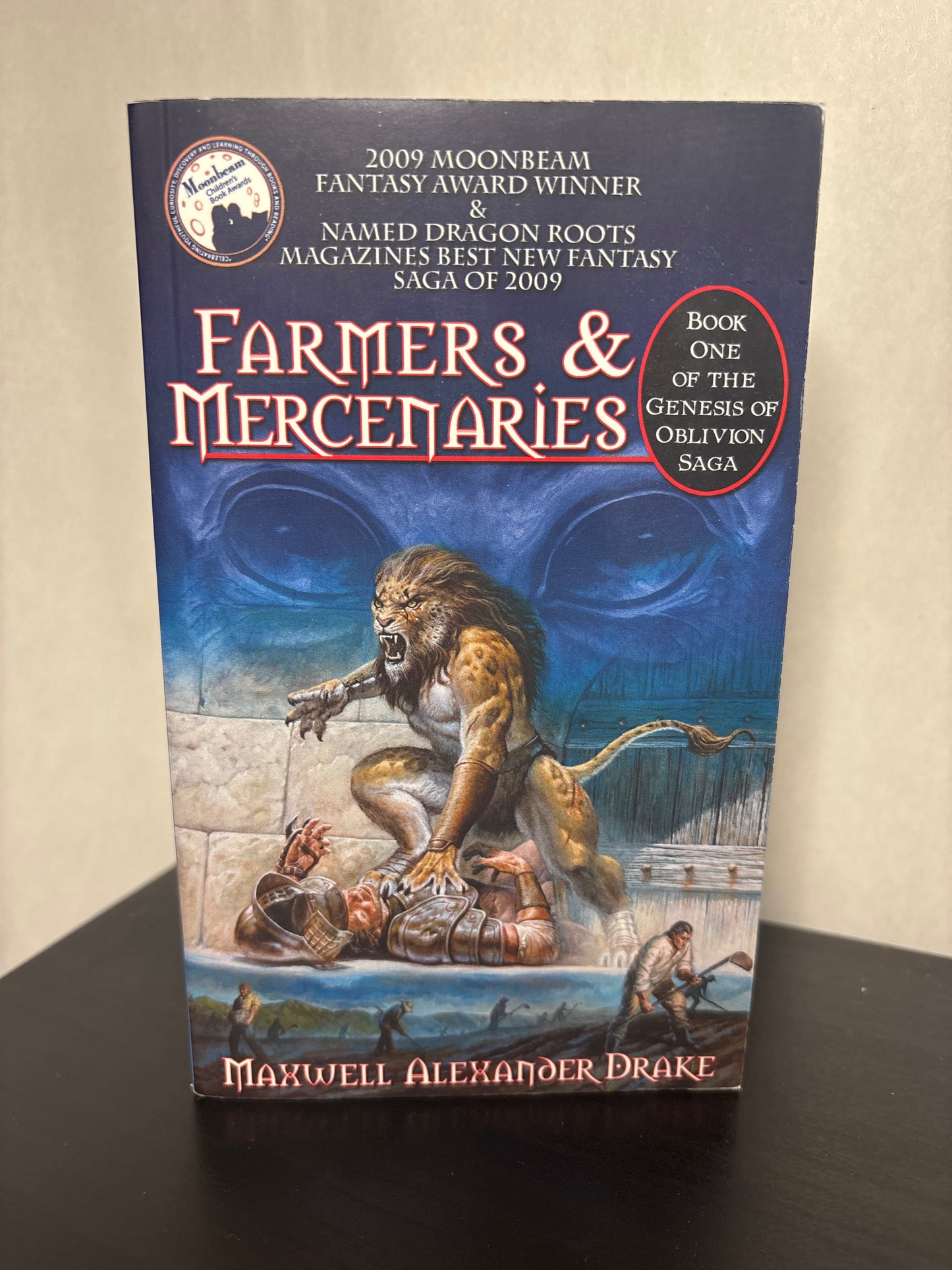 Farmers & Mercenaries **Autographed** by Maxwell Alexander Drake (Genesis of Oblivion #1) | Classic Fantasy