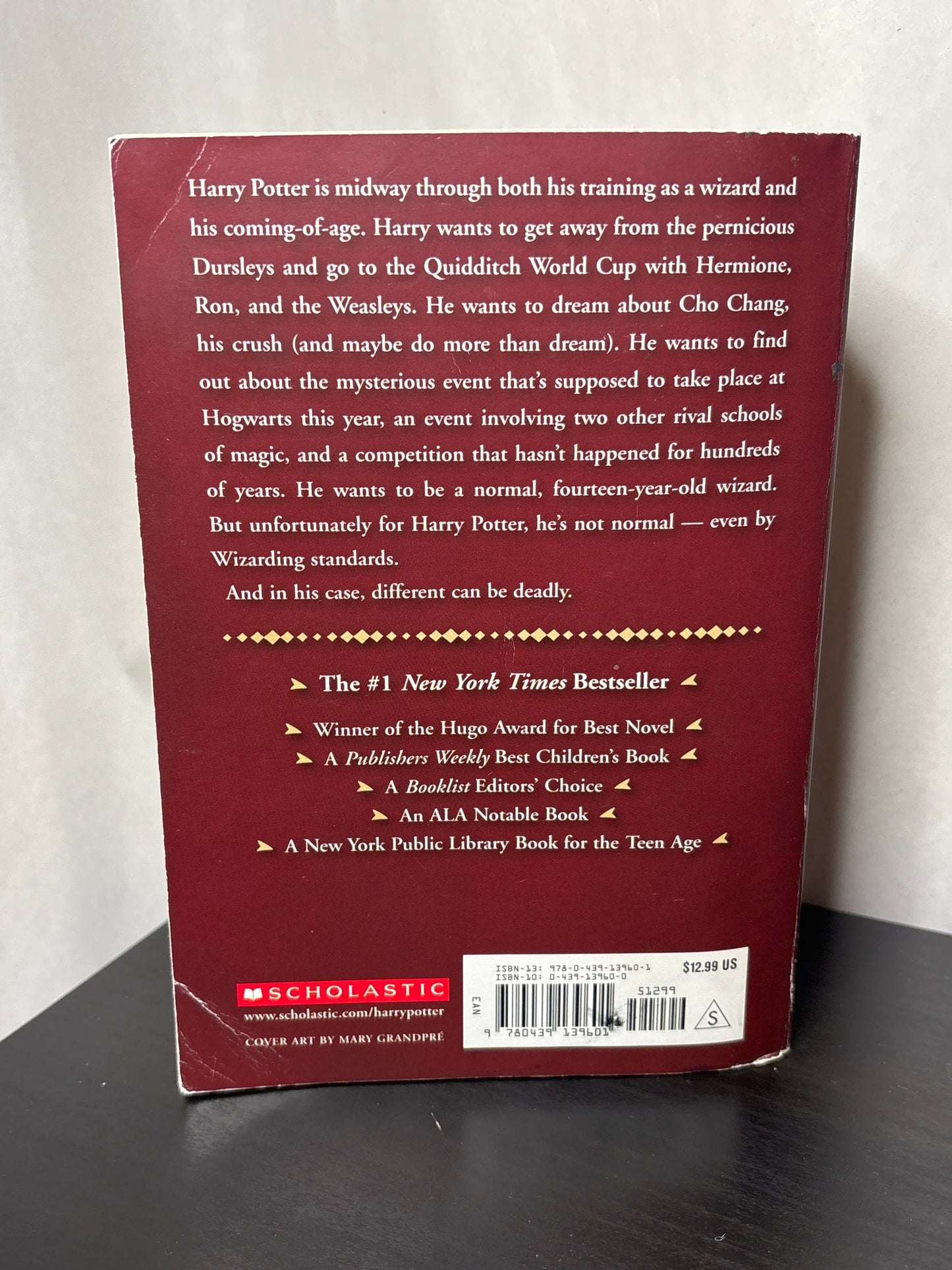 Harry Potter and the Goblet of Fire by J.K. Rowling (Harry Potter #4)