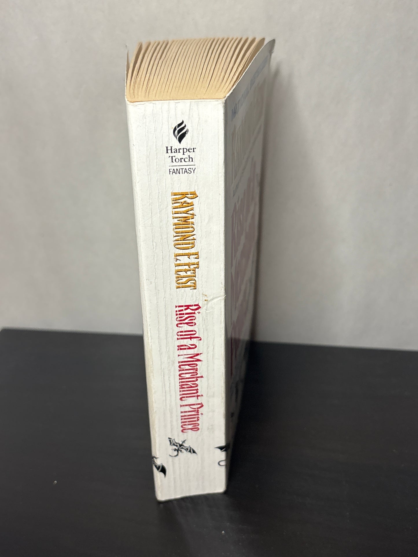 Rise of a Merchant Prince by Raymond E. Feist (The Serpentwar Saga #2) | Vintage Fantasy