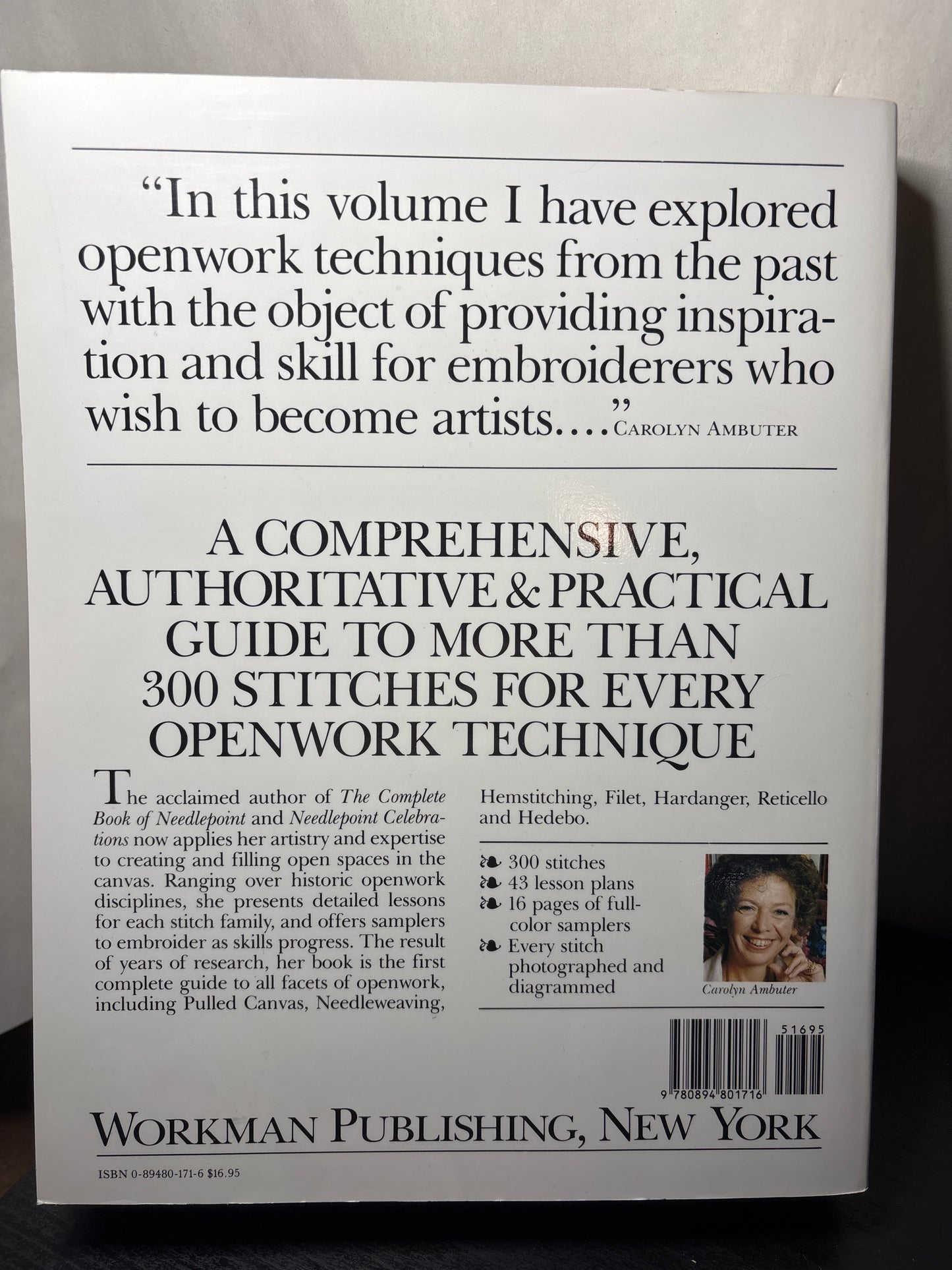 The Open Canvas: An Instructional Encyclopedia of Openwork Techniques by Carolyn Ambuter | Sewing