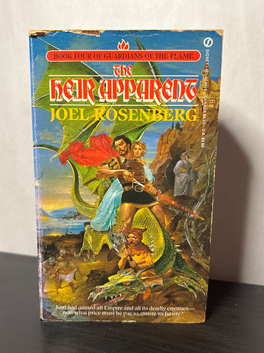 The Heir Apparent by Joel Rosenberg (Guardians of the Flame #4) | Vintage Fantasy