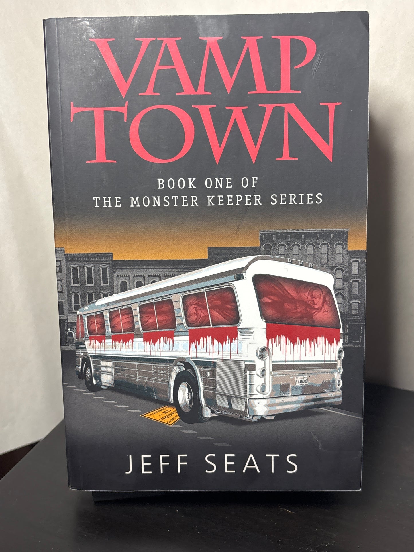Vamp Town by Jeff Seats (Monster Keeper Series #1) | Urban Fantasy **Personalized**