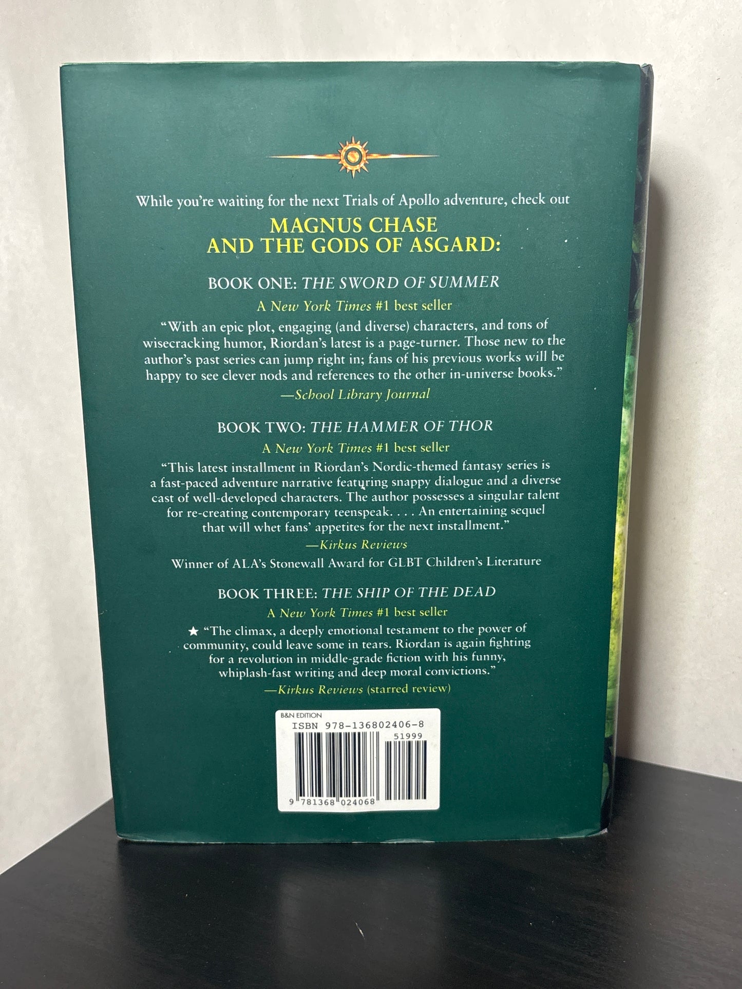 The Burning Maze by Rick Riordan (The Trials of Apollo #3)